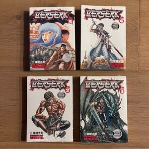 Berserk manga series 2-5